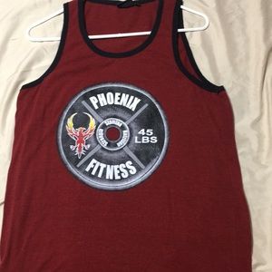 Men’s lg tank top. Never worn. To small.